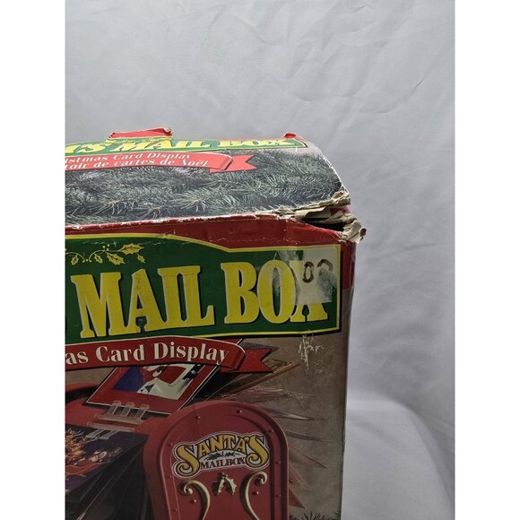 Vintage 1995 Noma Santa's Mail Box Christmas Cards Display 52 Cards In Motion - Picture 12 of 17